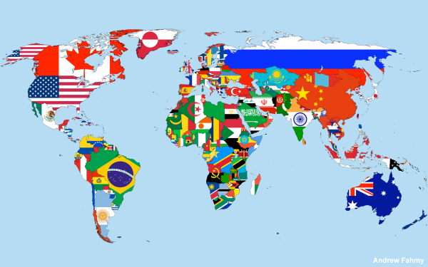 carte-monde-pays-drapeau